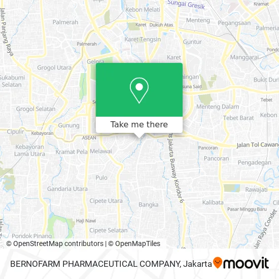BERNOFARM PHARMACEUTICAL COMPANY map