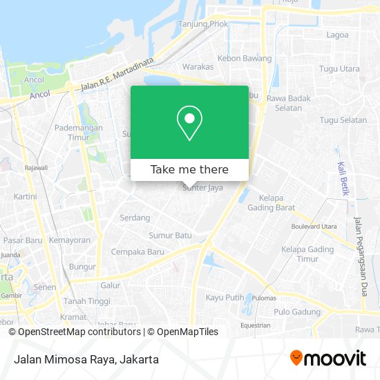 Jalan Mimosa Raya map