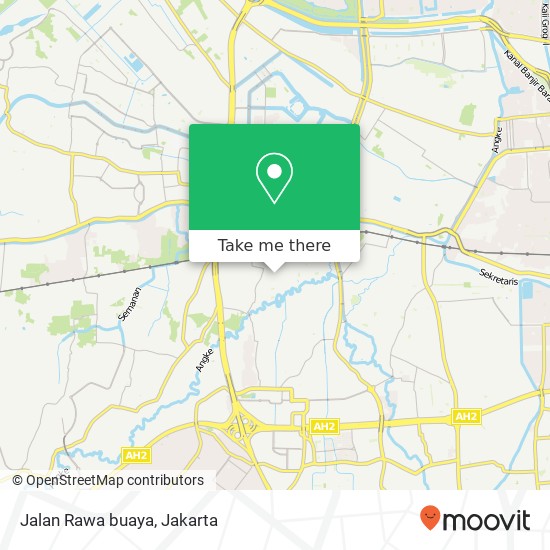 Jalan Rawa buaya map