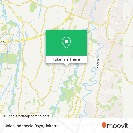 Jalan Indonesia Raya map