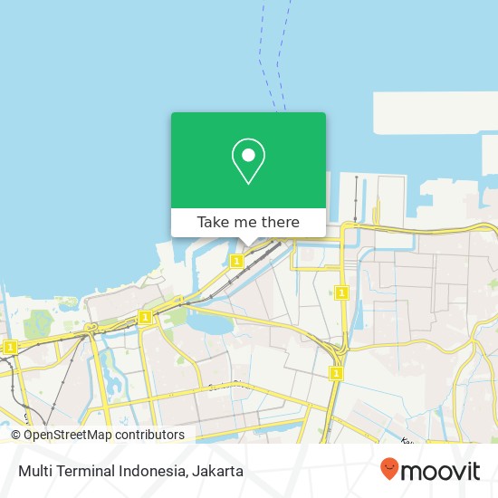 Multi Terminal Indonesia map
