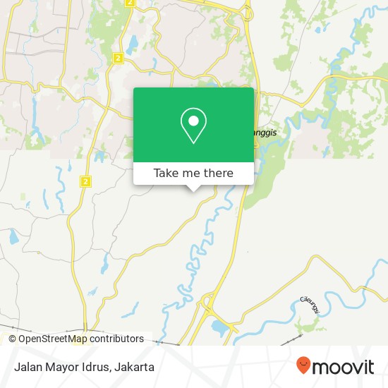 Jalan Mayor Idrus map