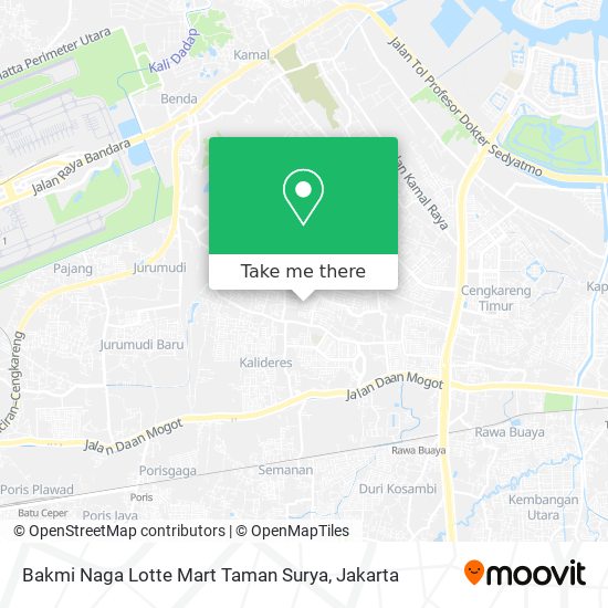 Bakmi Naga Lotte Mart Taman Surya map