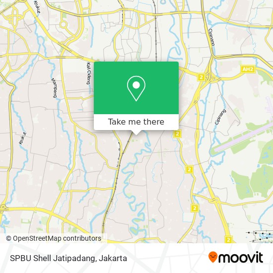 SPBU Shell Jatipadang map