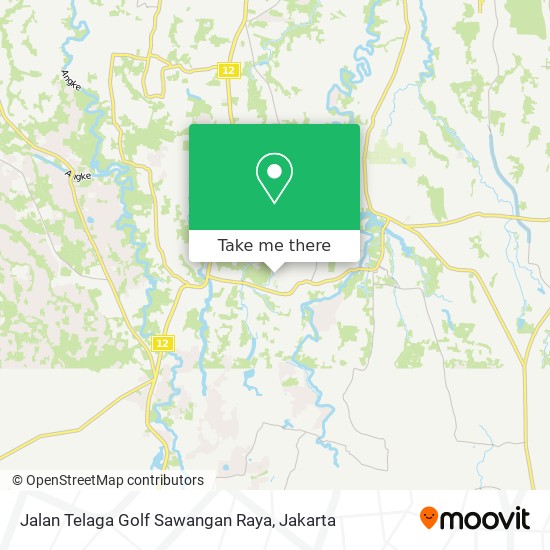 Jalan Telaga Golf Sawangan Raya map