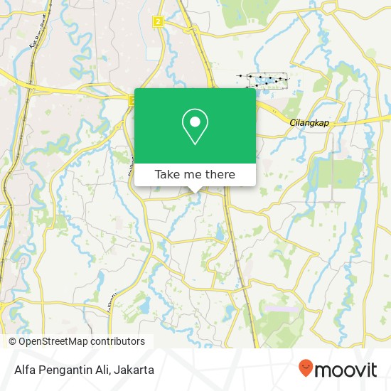 Alfa Pengantin Ali map