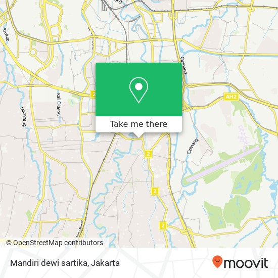 Mandiri dewi sartika map