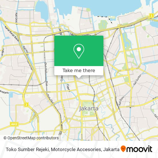 Toko Sumber Rejeki, Motorcycle Accesories map