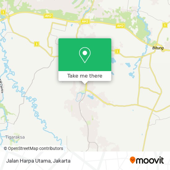 Jalan Harpa Utama map