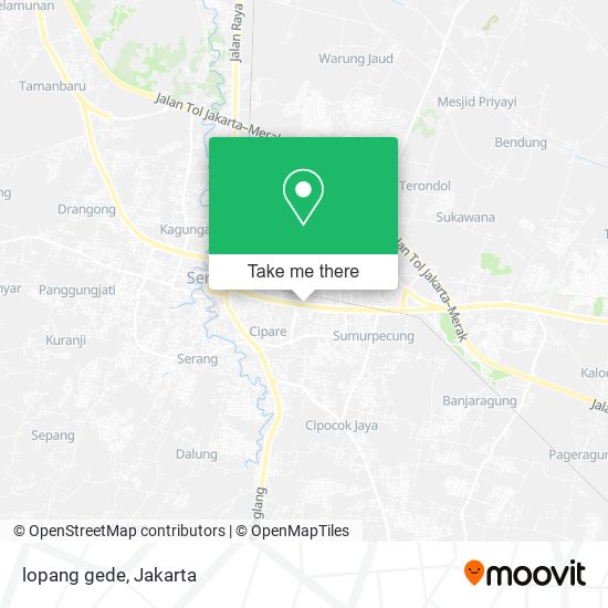 lopang gede map