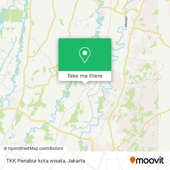 TKK Penabur kota wisata map