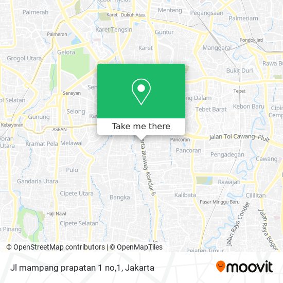 Jl mampang prapatan 1 no,1 map