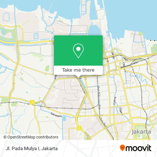Jl. Pada Mulya I map