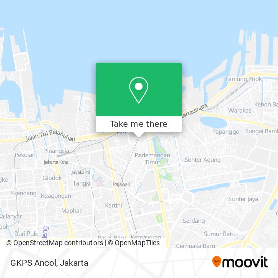 GKPS Ancol map
