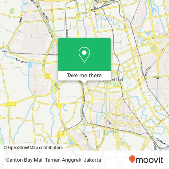 Canton Bay Mall Taman Anggrek map