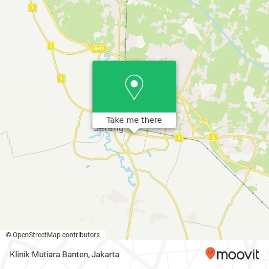 Klinik Mutiara Banten map