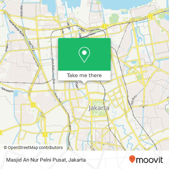 Masjid An Nur Pelni Pusat map