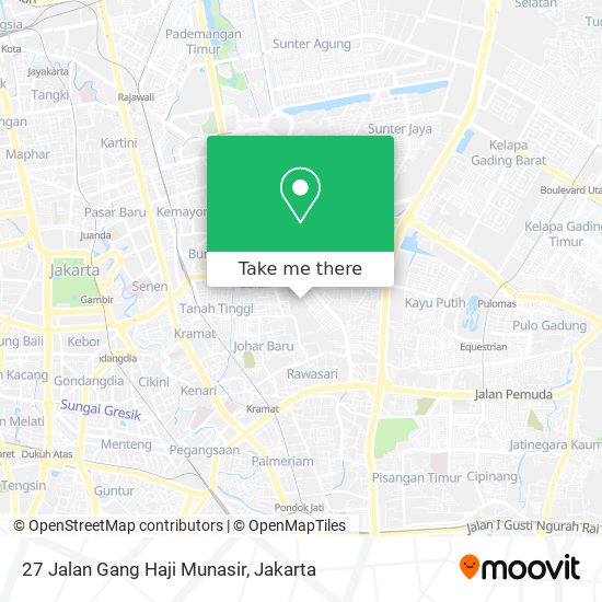 27 Jalan Gang Haji Munasir map