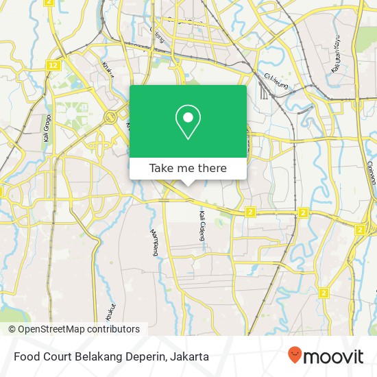 Food Court Belakang Deperin map