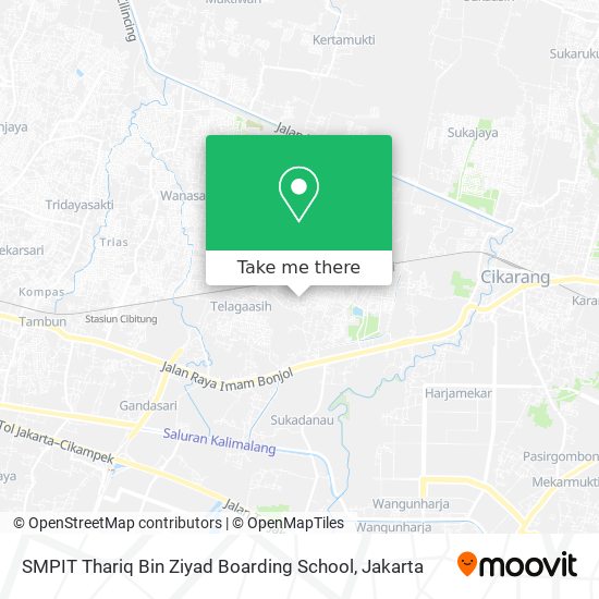 SMPIT Thariq Bin Ziyad Boarding School map