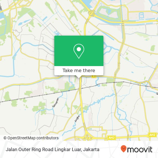 Jalan Outer Ring Road Lingkar Luar map