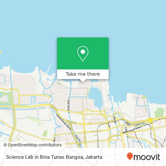 Science Lab in Bina Tunas Bangsa map