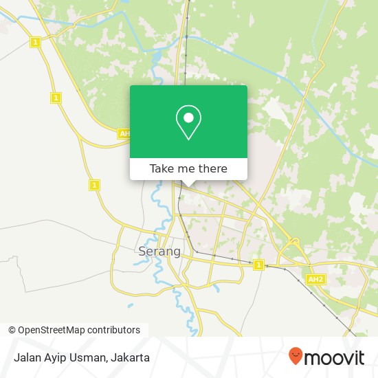 Jalan Ayip Usman map