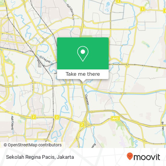 Sekolah Regina Pacis map