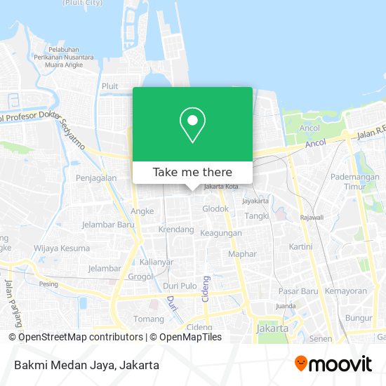 Bakmi Medan Jaya map