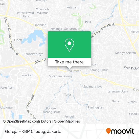 Gereja HKBP Ciledug map