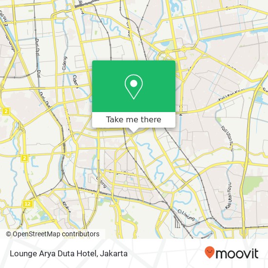 Lounge Arya Duta Hotel map