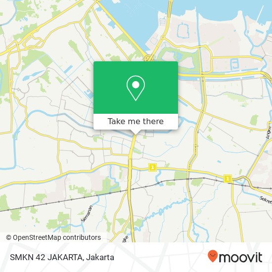 SMKN 42 JAKARTA map