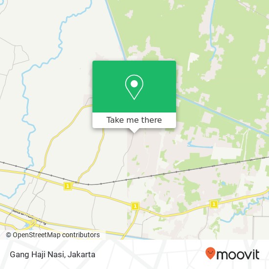Gang Haji Nasi map