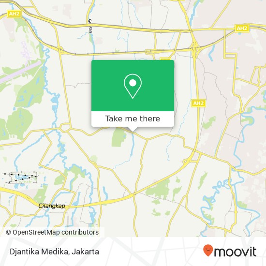 Djantika Medika map