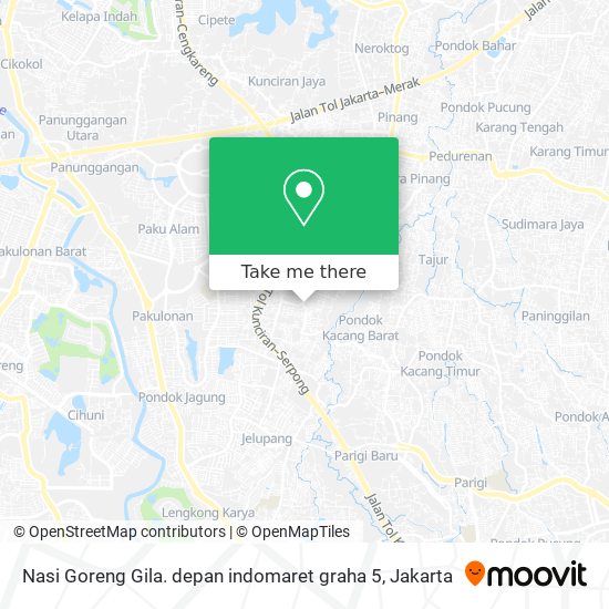 Nasi Goreng Gila. depan indomaret graha 5 map