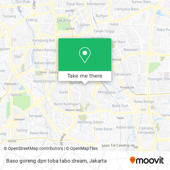 Baso goreng dpn toba tabo dream map