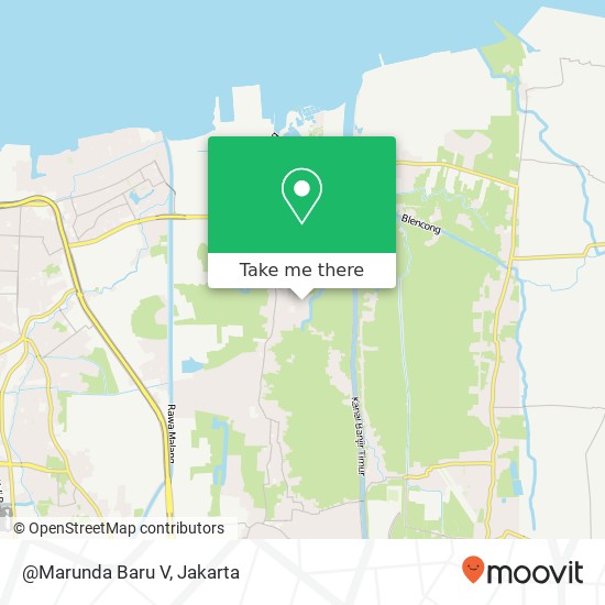 @Marunda Baru V map