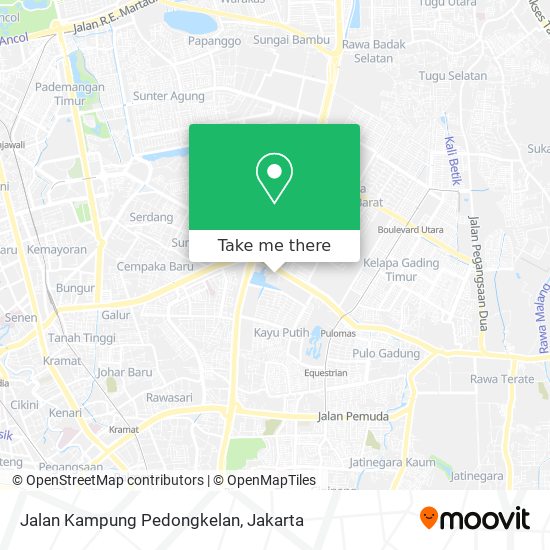 Jalan Kampung Pedongkelan map