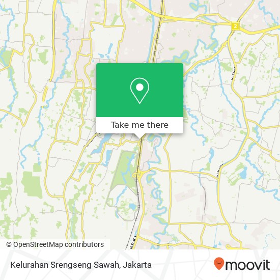 Kelurahan Srengseng Sawah map