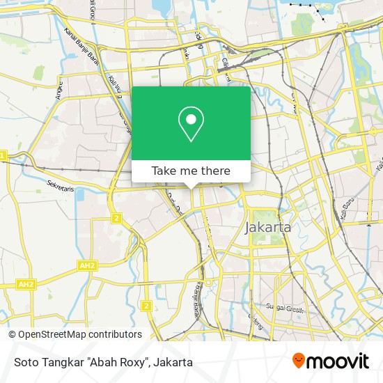 Soto Tangkar "Abah Roxy" map