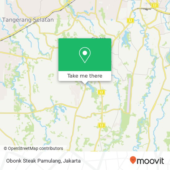 Obonk Steak Pamulang map