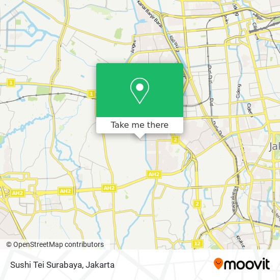 Sushi Tei Surabaya map
