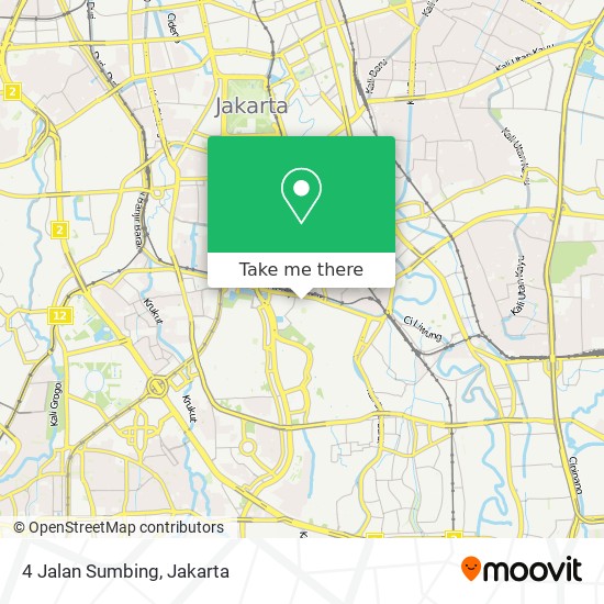 4 Jalan Sumbing map