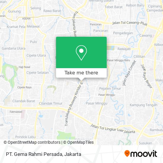 PT. Gema Rahmi Persada map