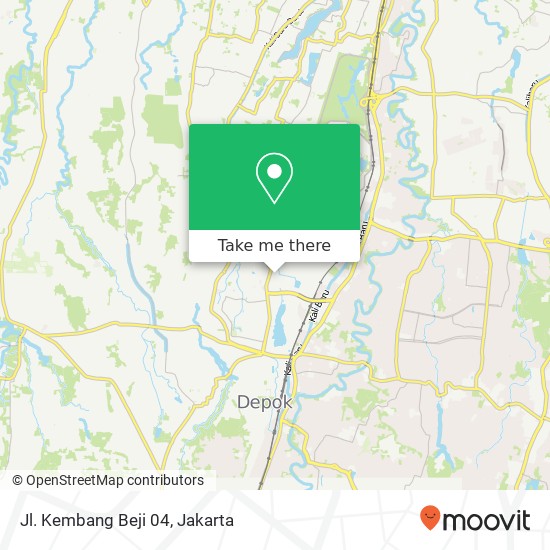 Jl. Kembang Beji 04 map