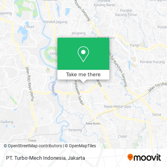 PT. Turbo-Mech Indonesia map