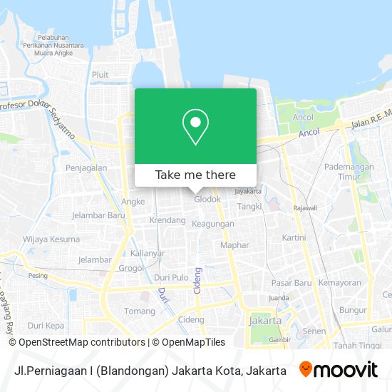 Jl.Perniagaan I (Blandongan) Jakarta Kota map
