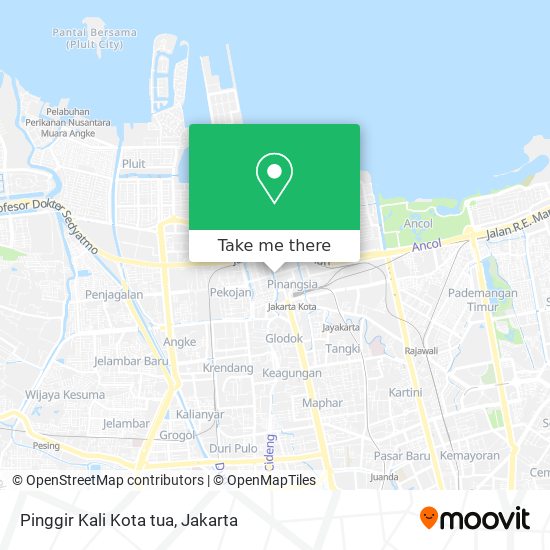 Pinggir Kali Kota tua map