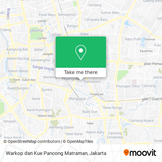 Warkop dan Kue Pancong Matraman map