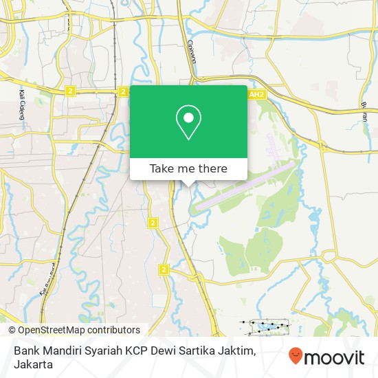 Bank Mandiri Syariah KCP Dewi Sartika Jaktim map